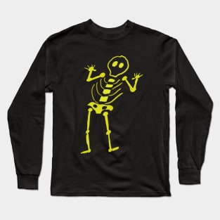 Don't Give Up, Skeleton! Logo Shirt Long Sleeve T-Shirt